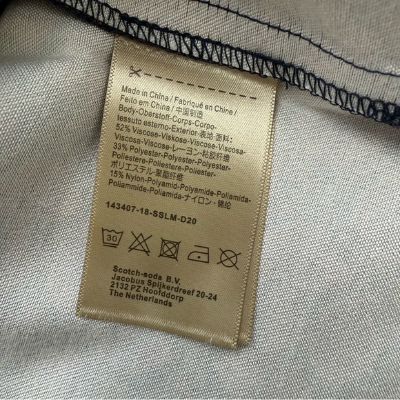 Scotch & Soda Silk Print Pajama Suit Co-ord Set - Picture 4 of 10